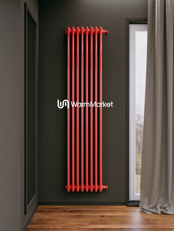 Bareng Softy 3200 - трехтрубный трубчатый радиатор высотой 2000 мм, боковое подключение