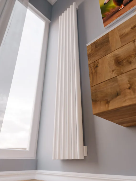 Bronto Soma V - вертикальный трубчатый радиатор высотой 1750 мм, нижнее разнесенное подключение