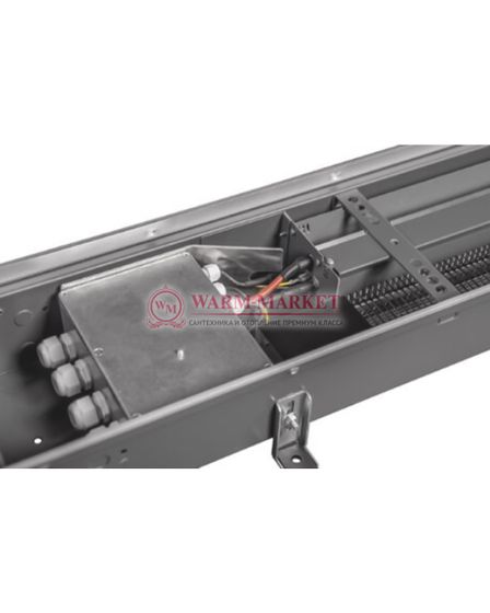 Внутрипольный конвектор Katherm QE с электрическим нагревательным элементом