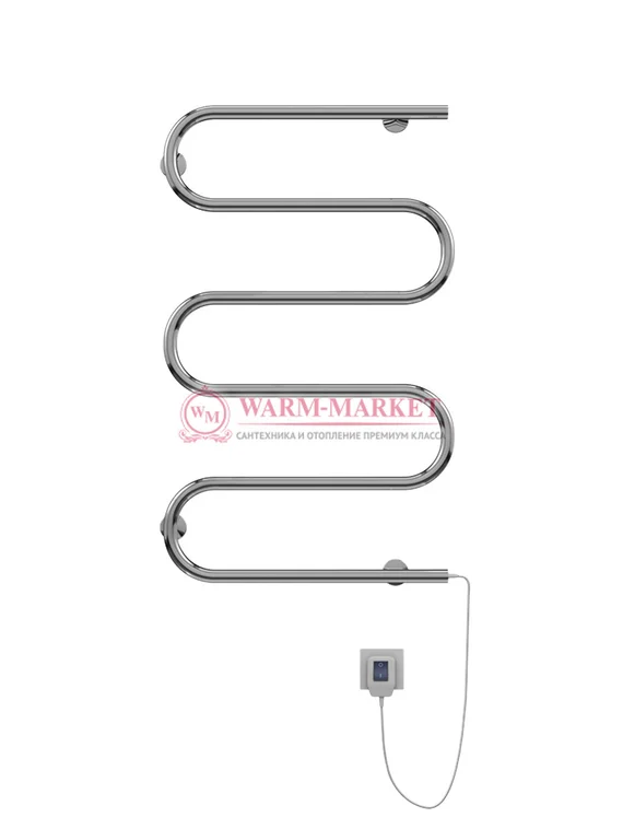 Ш-образный электрический полотенцесушитель