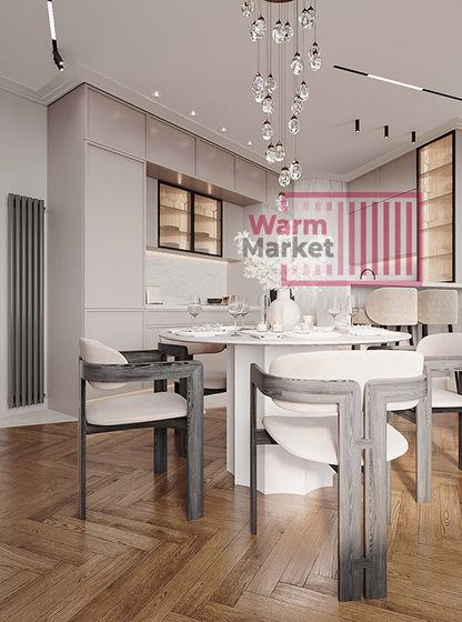 Diametro 42 V - вертикальный трубчатый радиатор высотой 2000 мм, 9 секций