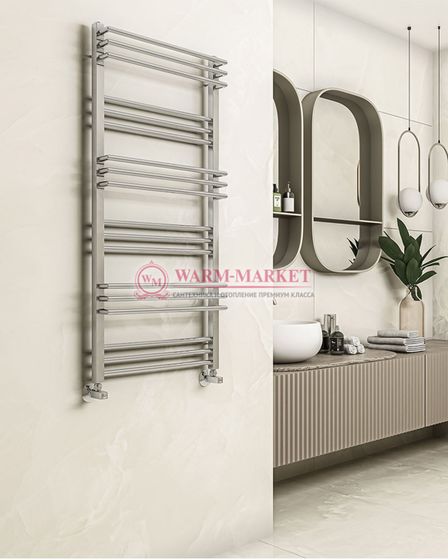 Кельн - водяной полотенцесушитель из нержавеющей стали