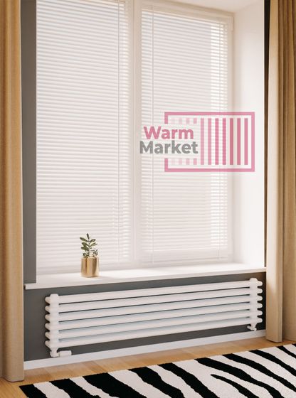 Axxinot Sentir Z 3120 - стальной трехтрубный радиатор шириной 1200 мм, нижнее разнесенное подключение