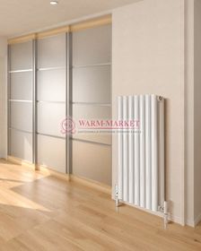Трубчатый радиатор KZTO Garmonia V2 высотой 1295 мм напольного исполнения