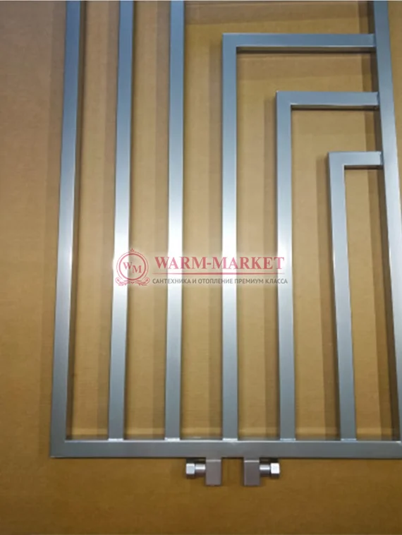 Angus - вертикальный водяной дизайн полотенцесушитель-перегородка из нержавеющей стали