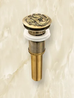 Dragon - донный клапан для сифона цвета бронза