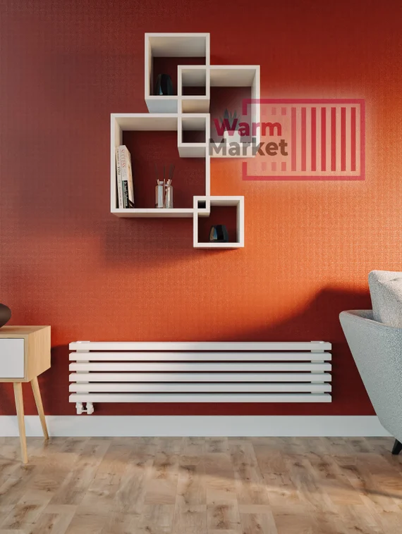 Axxinot Cardea 60х30 Z - горизонтальный радиатор шириной 3000 мм, 4 секции