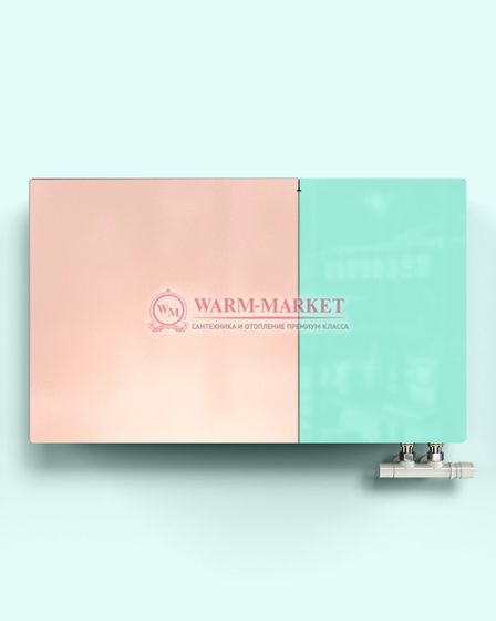 62/38 Cu-медный дизайнерский радиатор