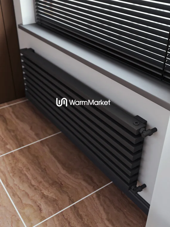 Bareng Select Z 1000 - горизонтальный трубчатый радиатор шириной 1000 мм, боковое подключение