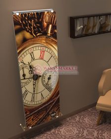 Вертикальный дизайн радиатор Anit Decorative 1500 анодированный алюминий