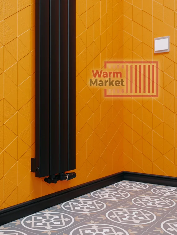 Axxinot Adero 30х60 V - вертикальный водяной радиатор высотой 1500 мм, 6 секций