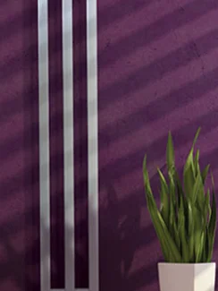 Quadro-6 - вертикальный водяной дизайн-радиатор из нержавеющей стали