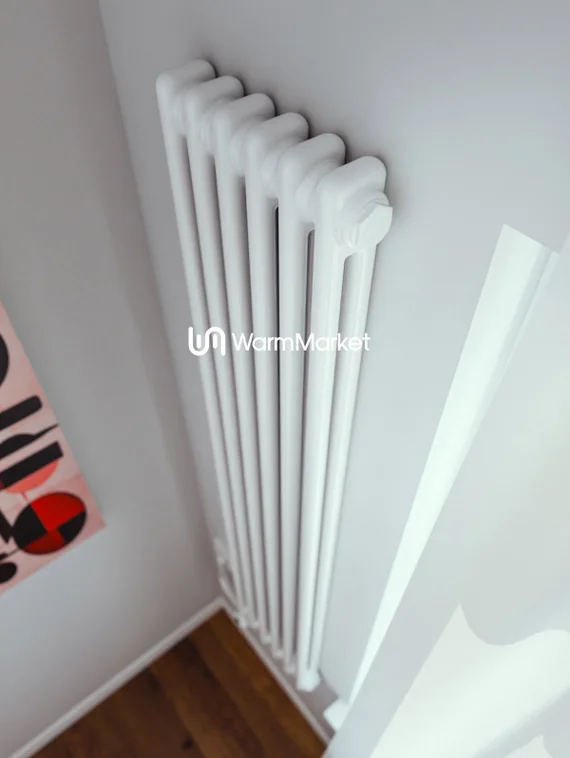 Bareng Softy Electric 2150 - электрический вертикальный двухтрубный трубчатый радиатор высотой 1500 мм