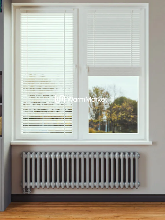 Bareng Softy 2020 - двухтрубный трубчатый радиатор высотой 200 мм, нижнее подключение