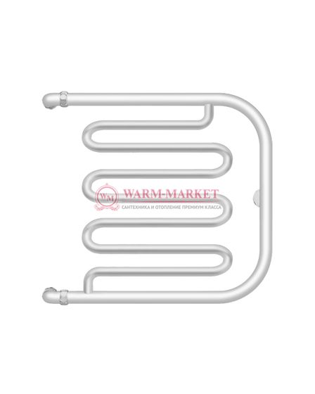 Фокстрот-лиана - водяной полотенцесушитель, боковое подключение