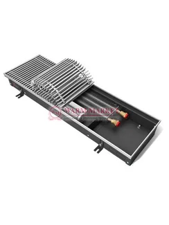 Внутрипольный конвектор Techno Vent KVZV, высота 85 мм., ширина 250 мм., без решетки