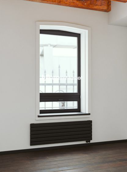 Bareng Temper Z 1250 - горизонтальный трубчатый радиатор шириной 1250 мм, нижнее правое подключение