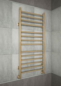 Avrora Bronze - бронзовый полотенцесушитель в форме классической лесенки.