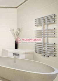 Sahara  - водяной полотенцесушитель с закругленными перекладинами.