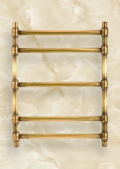 Garsia Awantage - полотенцесушитель в стиле ретро состаренная бронза