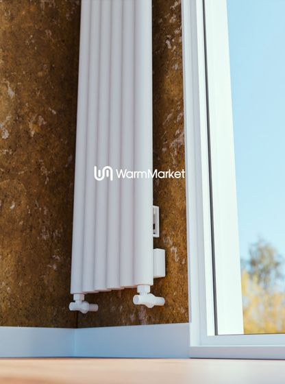 Bareng Monte V 2250 - вертикальный трубчатый радиатор высотой 2250 мм, нижнее разнесенное подключение