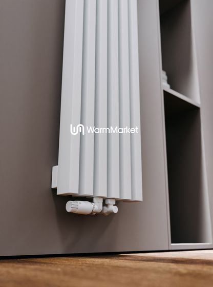 Bareng Select V 1250 - вертикальный трубчатый радиатор высотой 1250 мм, нижнее центральное подключение
