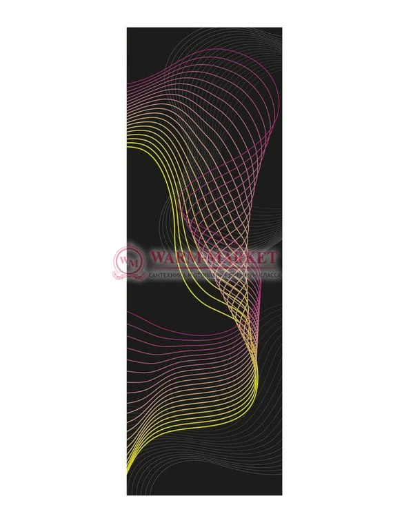 Вертикальный дизайн радиатор Caleido Geiger