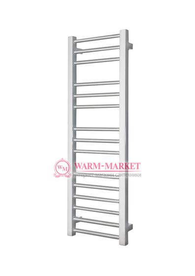 Classic 1500х300 - узкий водяной полотенцесушитель из нержавеющей стали 300 мм. шириной цвет белый.