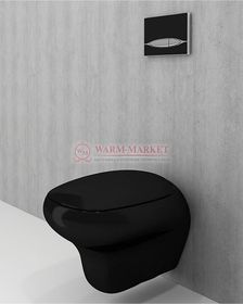 Унитаз подвесной Bocchi Fenice черный глянцевый