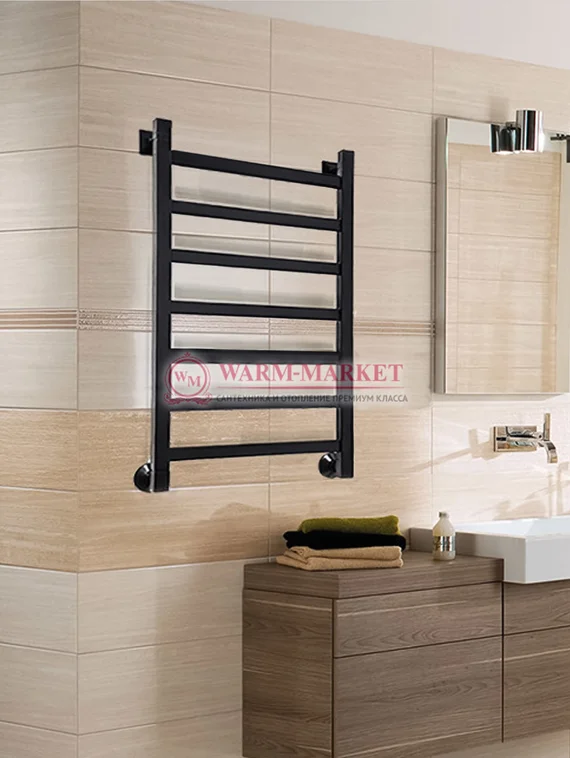 Quadro-EQ1 - электрический дизайн-полотенцесушитель из нержавеющей стали