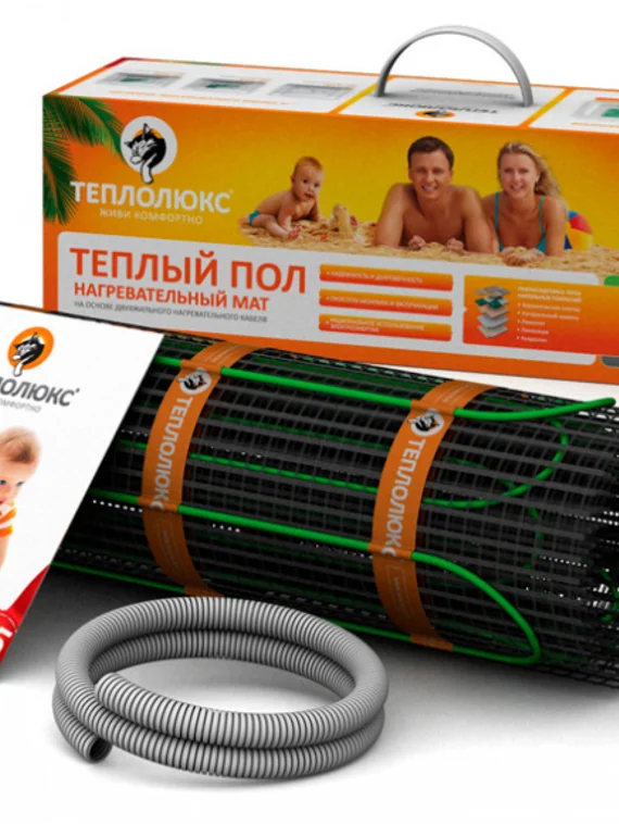Теплый пол Теплолюкс Tropix (нагревательный мат)