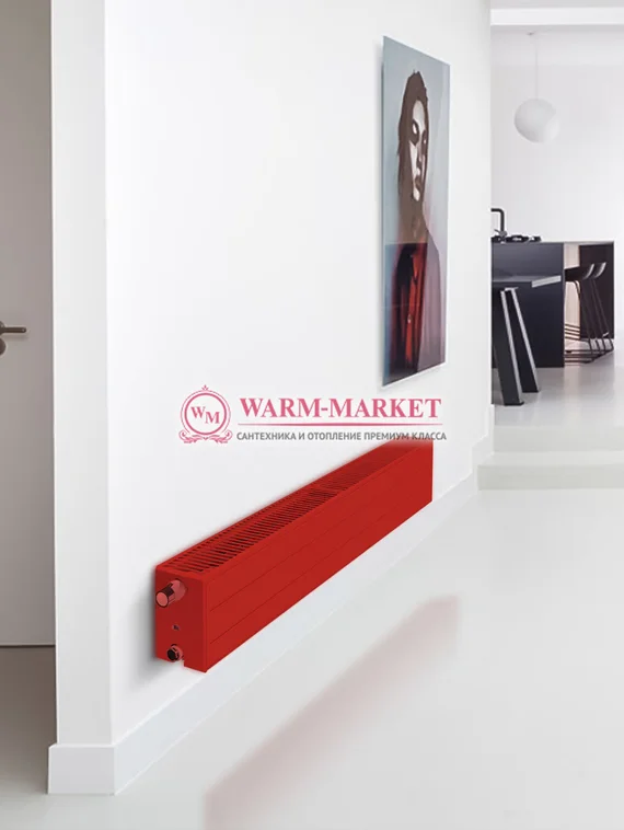 DiaNorm Ramo Ventil Compact RCV44 , высотой 200 мм красный