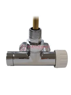 Клапан с погружающей трубкой Duo-Plex DN15 GZ 1/2xM22 x1,5 без термоголовки Хром