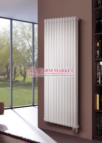 Вертикальный трубчатый радиатор Irsap Tesi RT 31800-12 №26, трехтрубный с нижним подключением.