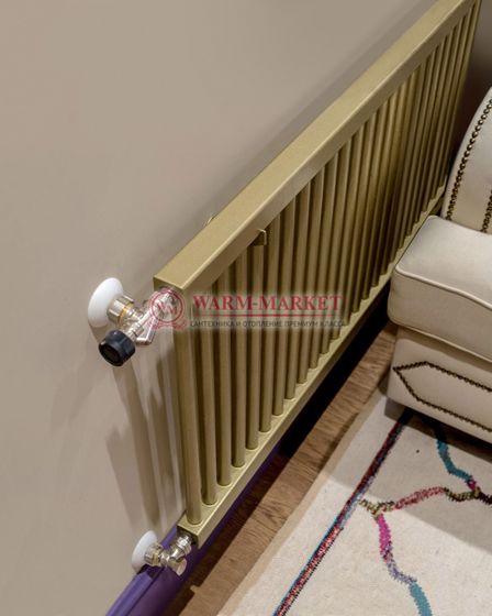 Вертикальный трубчатый радиатор KZTO RS‌-1 высотой 2040 мм