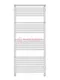 Аврора П27-4 - водяной полотенцесушитель с полками, нижнее подключение, белый