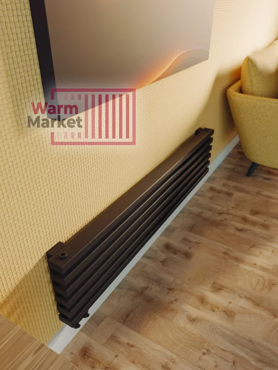 Axxinot Cardea 60х30 Z - горизонтальный радиатор шириной 2500 мм, 9 секций