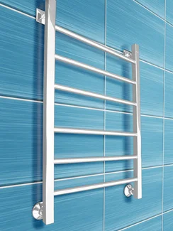 Classic  White - белый полотенцесушитель с квадратными вертикалями