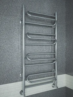 Upiter  -  водяной полотенцесушитель с увеличенным пространством  для сушки.