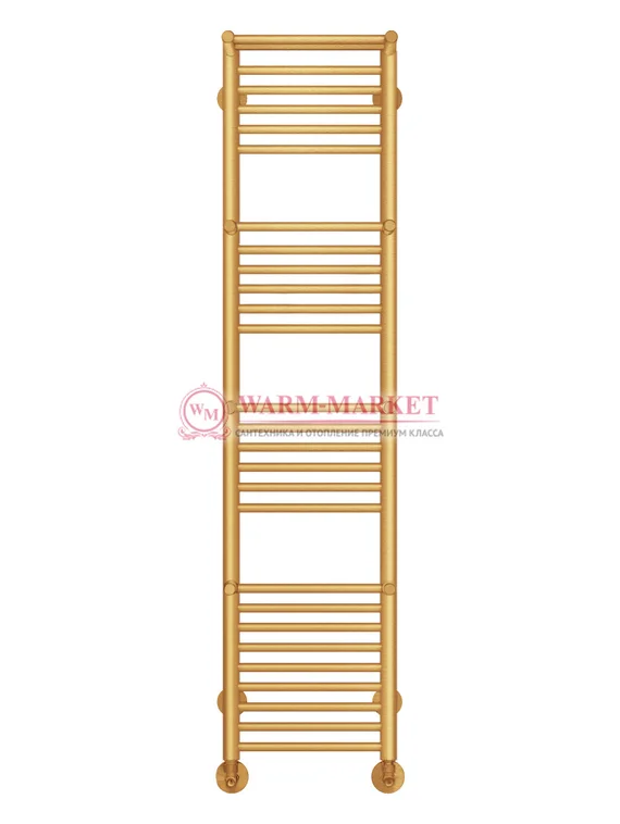 Аврора П27-1 - водяной полотенцесушитель с полками