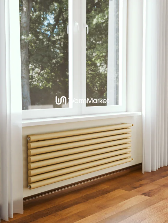 Bareng Monte Z 700 - горизонтальный трубчатый радиатор шириной 700 мм, боковое подключение