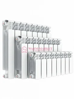 Rifar Base 350 - биметаллический радиатор с боковым подключением
