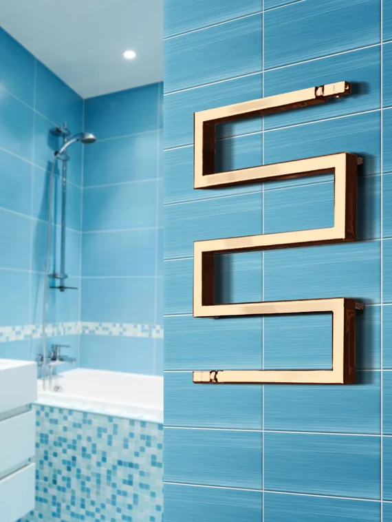 Дизайн-радиатор Moda-Quadro бронза