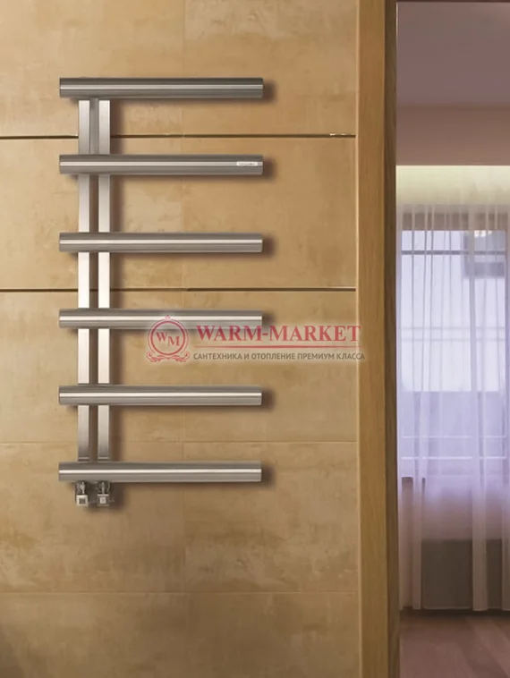 Asos Mat-дизайнерский полотенцесушитель из матовой полированной нержавеющей стали