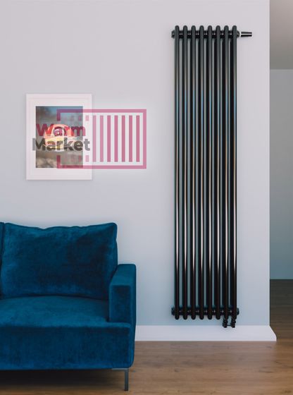 Axxinot Sentir 3100 - стальной трубчатый радиатор, нижнее подключение с термостатикой N69 твв