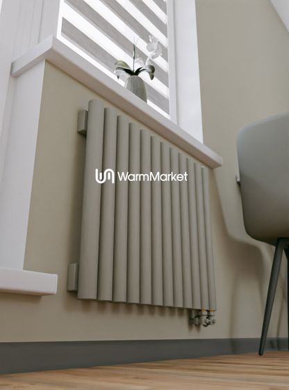 Bareng Monte V 800 - вертикальный трубчатый радиатор высотой 800 мм, нижнее правое подключение