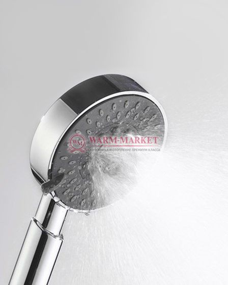 Встраиваемый комплект для душа с верхней душевой насадкой и лейкой черный А16028-Bl Thermo