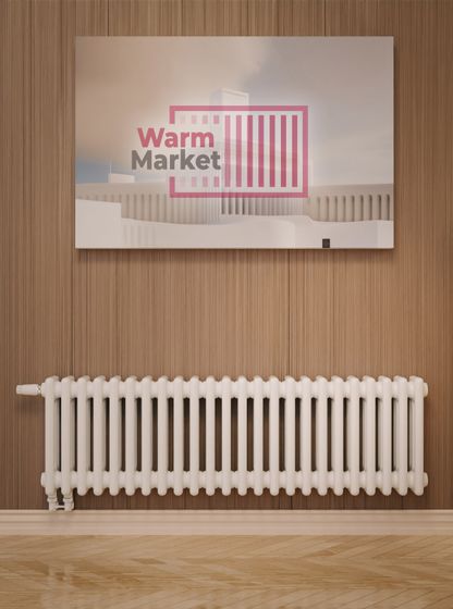 Axxinot Sentir 3020 - стальной трубчатый радиатор, нижнее подключение с термостатикой N69 твв