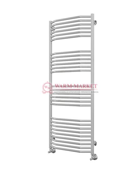 Виктория П27 - водяной полотенцесушитель, нижнее подключение, цвет бронза