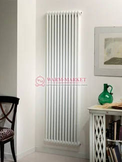 Вертикальный трубчатый радиатор Arbonia 2180 , двухтрубный №12 боковое подключение